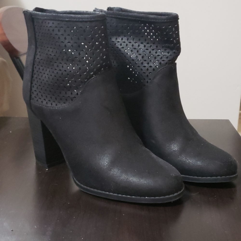 Black booties